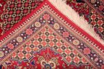 Weave Of Vase Design Small Vintage Persian Silk Qum Rug 70783 by Nazmiyal NYC