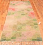 Whole View Of Vintage Scandinavian Swedish Kilim Rug 70727 by Nazmiyal NYC