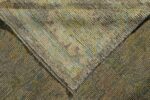 Back Of Small Size Modern Turkish Oushak Area Rug 60421 by Nazmiyal NYC