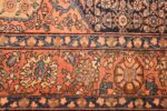 Border Of Small Scatter Size Antique Persian Bidjar Rug 50686 by Nazmiyal NYC