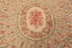 Center Of Modern Chinese Aubusson Rug 44690 by Nazmiyal NYC