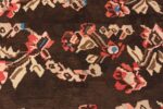 Close Up Floral Vintage Turkish Kilim Rug 50516 by Nazmiyal NYC