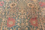 Close Up Vase Design Antique Indian Agra Rug 70802 by Nazmiyal NYC