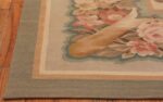 Corner Of Modern Chinese Aubusson Rug 44690 by Nazmiyal NYC