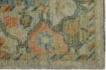 Corner Of Room Size Decorative Modern Turkish Oushak Rug 60426 by Nazmiyal NYC