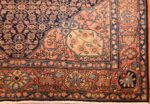 Corner Of Small Scatter Size Antique Persian Bidjar Rug 50686 by Nazmiyal NYC