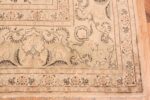 Corner Of Vintage Persian Kashan Floral Area Rug 50528 by Nazmiyal NYC
