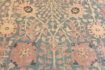 Details Vase Design Antique Indian Agra Rug 70802 by Nazmiyal NYC