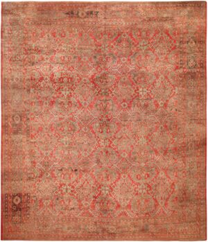 Large Antique Turkish Oushak Area Rug 70377 by Nazmiyal NYC
