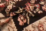 Pile Of Floral Vintage Turkish Kilim Rug 50516 by Nazmiyal NYC