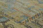 Texture Of Garden Design Modern Turkish Oushak Rug 60420 by Nazmiyal NYC