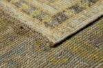 Weave Of Geometric Design Modern Turkish Oushak Rug 60422 by Nazmiyal NYC
