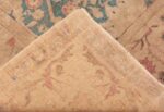 Weave Of Vase Design Antique Indian Agra Rug 70802 by Nazmiyal NYC