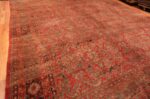 Whole View Of Large Antique Turkish Oushak Area Rug 70377 by Nazmiyal NYC