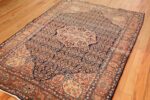 Whole View Of Small Scatter Size Antique Persian Bidjar Rug 50686 by Nazmiyal NYC