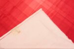 Back Of Vintage Scandinavian Verner Panton "Checkers II" Textile 47709 by Nazmiyal NYC