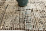 Border Of Earthy Tones Modern Moroccan Rug 60553 by Nazmiyal NYC