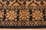 Border Of Geometric Modern Indian Rug 70667 by Nazmiyal NYC