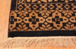 Corner Of Geometric Modern Indian Rug 70667 by Nazmiyal NYC
