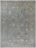 Decorative Room Size Modern Turkish Oushak Rug 60507 by Nazmiyal NYC