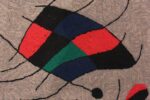 Detail Vintage Joan Miro Tapestry Rug 70836 by Nazmiyal NYC