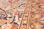 Field Of Antique Persian Silk Heriz Rug 70216 by Nazmiyal NYC