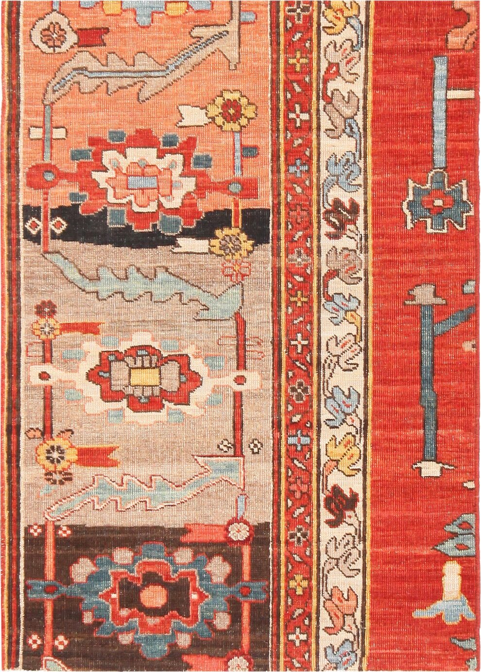 Custom Rug Design Ref #605461 Persian Heriz Serapi Design Rug