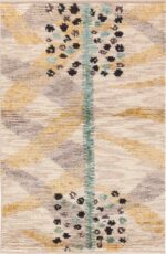 Modern Wool Pile Custom Scandinavian Rug Sample #50752 by Nazmiyal Antique Rugs
