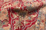 Pile Of Oversized Antique Persian Shield Design Kerman Rug 70810 by Nazmiyal NYC
