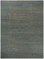 Washed Out Decorative Modern Turkish Oushak Rug 60503 by Nazmiyal NYC