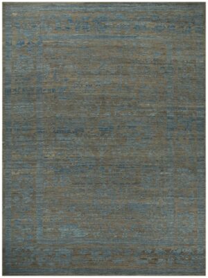 Washed Out Decorative Modern Turkish Oushak Rug 60503 by Nazmiyal NYC