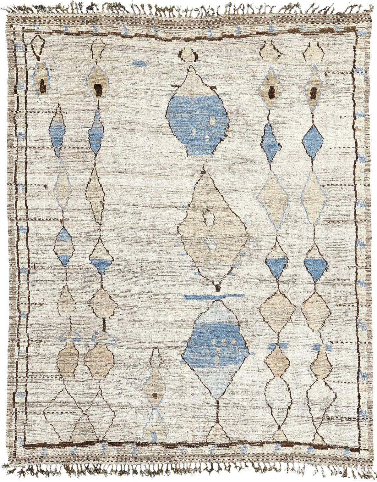 Berber Design Modern Moroccan Rug 60552 by Nazmiyal NYC