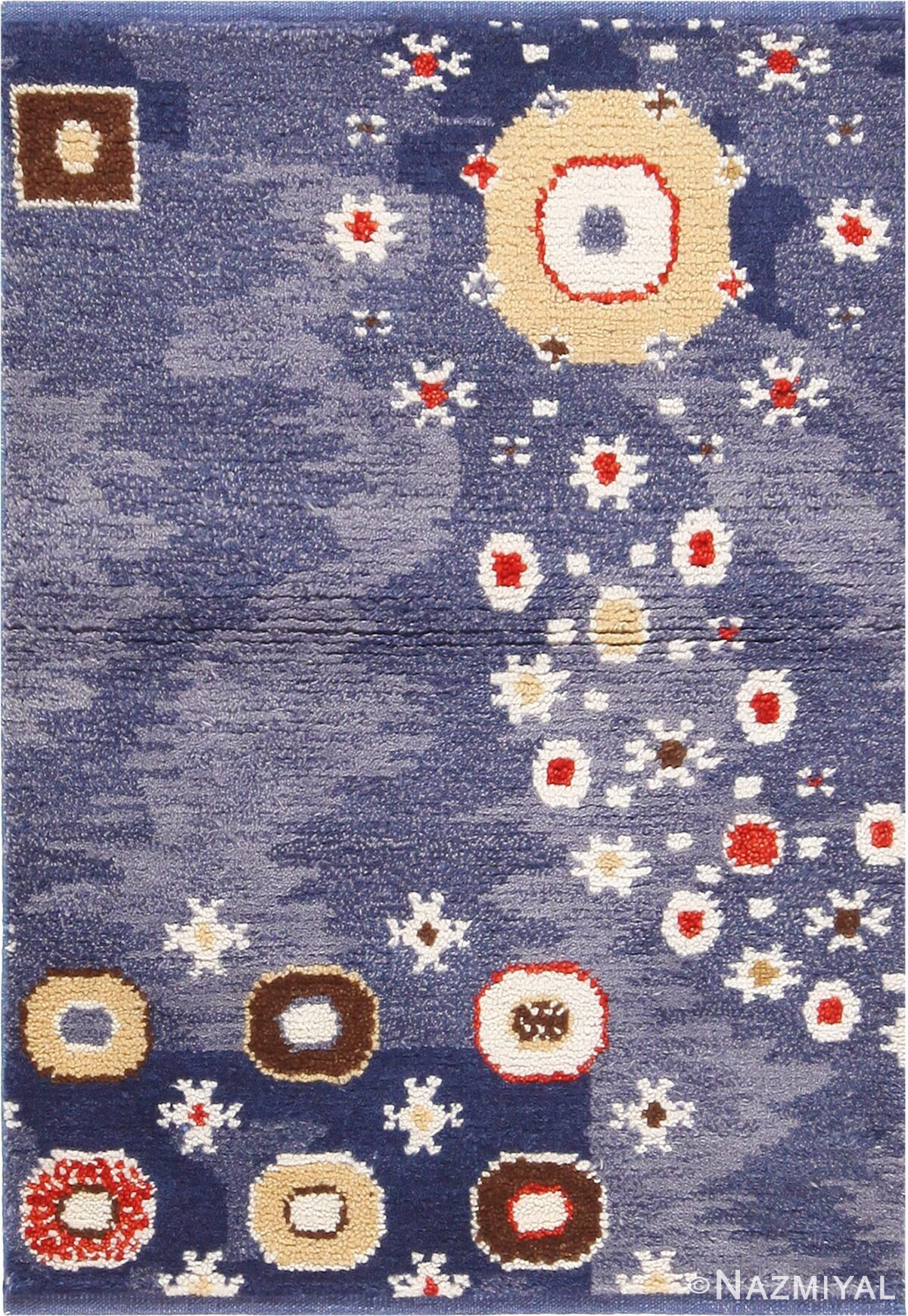 Modern Custom Scandinavian Rug Sample #50749 by Nazmiyal Antique Rugs