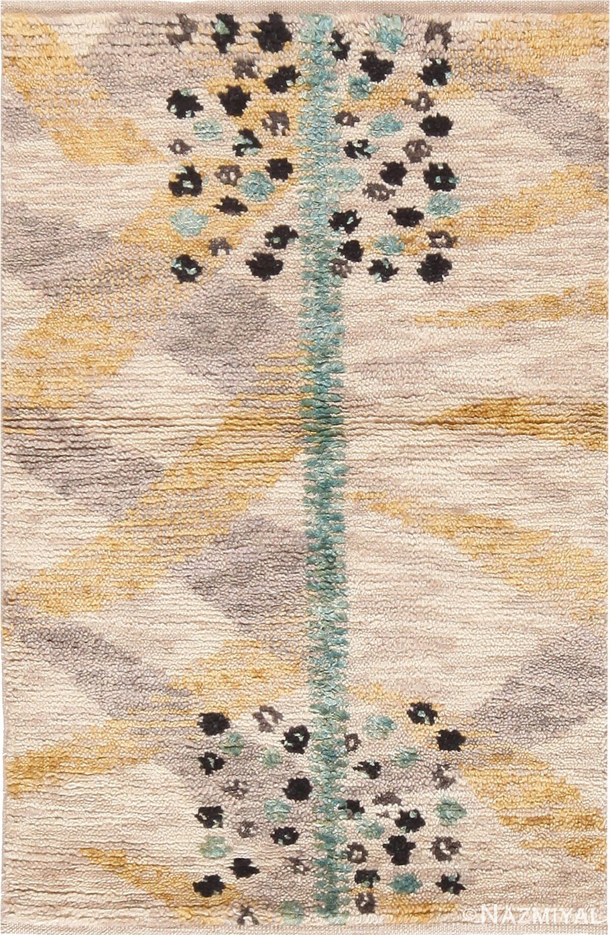 Modern Wool Pile Custom Scandinavian Rug Sample #50752 by Nazmiyal Antique Rugs
