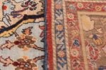 Weave Of Antique Persian Silk Heriz Rug 70216 by Nazmiyal NYC