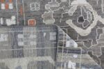 Weave Of Grey Blue Modern Turkish Oushak Rug 60501 by Nazmiyal NYC