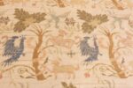 Close Up Large Vintage Animal Design Spanish Rug 70759 by Nazmiyal NYC