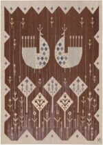 Vintage Scandinavian Eva Nemeth Kilim Rug 70842 by Nazmiyal NYC