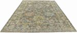 Whole View Of Charcoal Brown Modern Turkish Oushak Rug 60515 by Nazmiyal NYC
