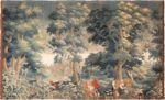 18th Century Silk And Wool Antique French Tapestry 70872 by Nazmiyal Antique Rugs