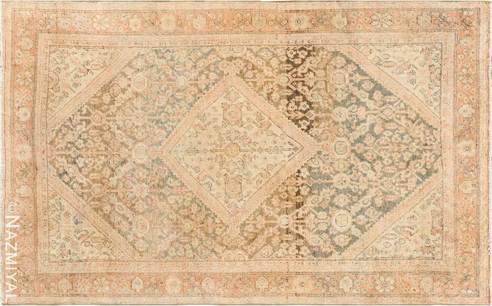 Antique Persian Mahal Rug #50287 Antique Persian Mahal Rug #50287 by Nazmiyal Antique Rugs