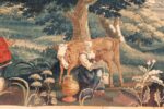 Border Of 18th Century Silk And Wool Antique French Tapestry 70872 by Nazmiyal Antique Rugs