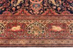 Border Of Antique Animal Design Persian Sarouk Farhan Rug 70867 by Nazmiyal Antique Rugs