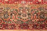 Border Of Antique Persian Animal Design Tabriz Area Rug 70868 by Nazmiyal Antique Rugs