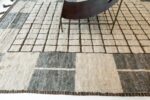 Border Of Geometric Design Modern Boho Chic Rug 60674 by Nazmiyal Antique Rugs