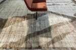 Border Of Modern Distressed Rug 60682 by Nazmiyal Antique Rugs