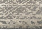 Border Of Silver Cream Modern Boutique Area Rug Border Of Silver Cream Modern Boutique Area Rug 60734 by Nazmiyal Antique Rugs