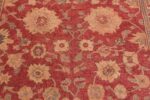 Close Up 17th Century Antique Indian Mughal Gallery Size Rug 70052 by Nazmiyal Antique Rugs