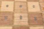 Details Animal Design Vintage Scandinavian Swedish Kilim Rug 70885 by Nazmiyal Antique Rugs