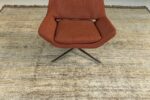 Details Of Earth Tones Modern Distressed Rug 60695 by Nazmiyal Antique Rugs